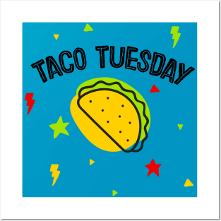 It's Taco Tuesday / TACO Lover Gift Posters and Art